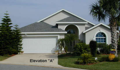 Florida House Plan #4766-00013 Elevation Photo
