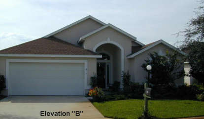 Florida House Plan #4766-00013 Elevation Photo
