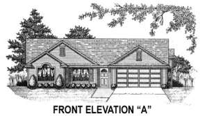 Florida House Plan #4766-00017 Elevation Photo