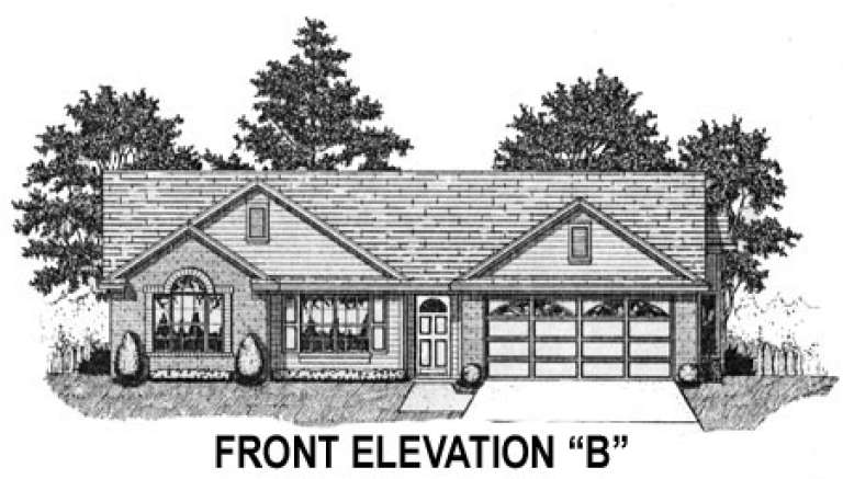 Florida House Plan #4766-00017 Elevation Photo
