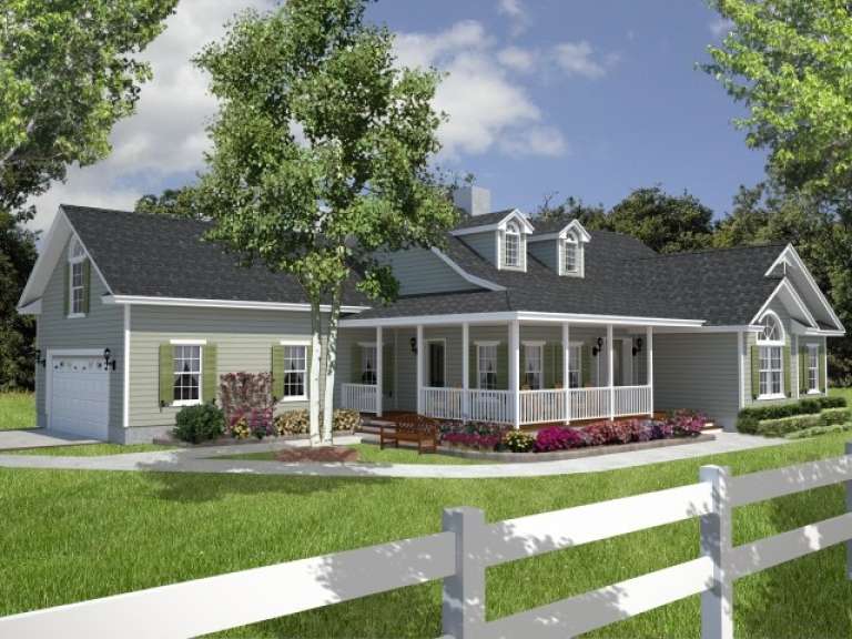 Southern House Plan #4766-00030 Elevation Photo