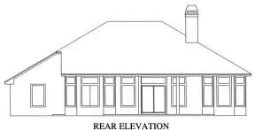 Florida House Plan #4766-00040 Elevation Photo