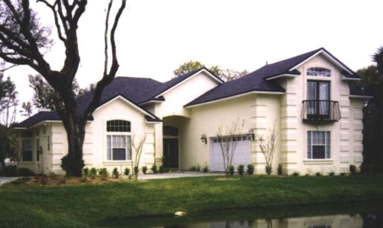 Florida House Plan #4766-00054 Elevation Photo