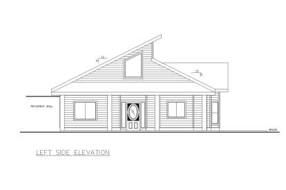 Northwest House Plan #039-00146 Elevation Photo