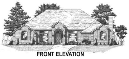 Traditional House Plan #4766-00055 Elevation Photo