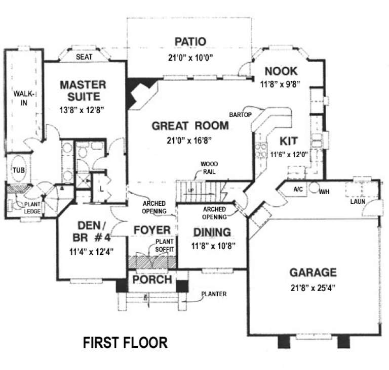 House Plan House Plan #14037 Drawing 1