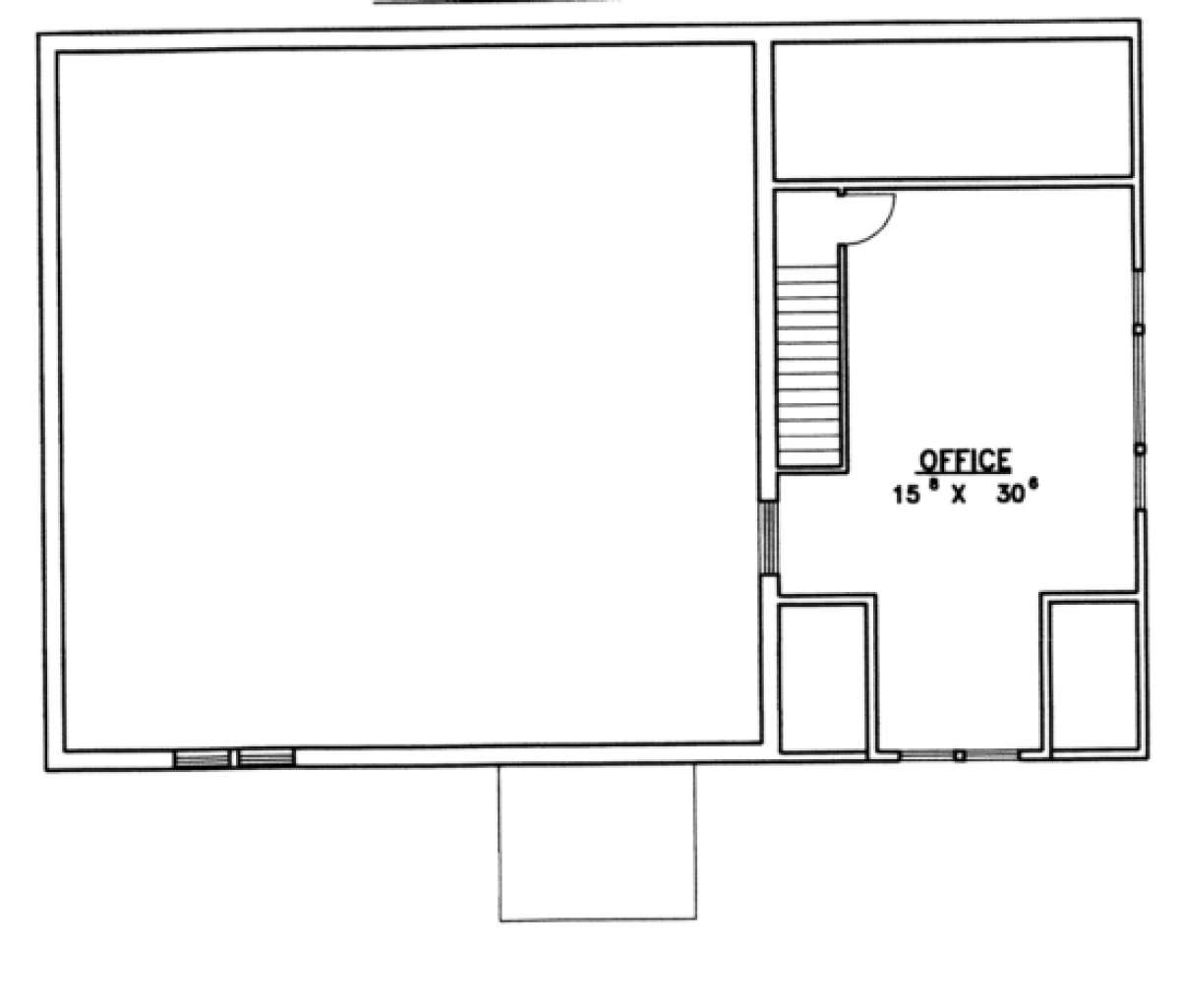 Second Floor for House Plan #039-00147