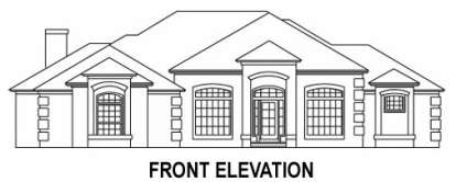 Traditional House Plan #4766-00071 Elevation Photo
