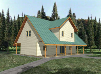 3 Bed, 2 Bath, 1849 Square Foot House Plan - #039-00148