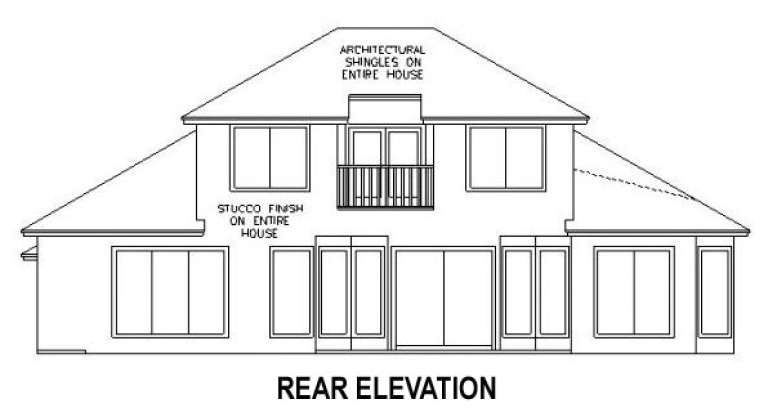 Mediterranean House Plan #4766-00076 Elevation Photo