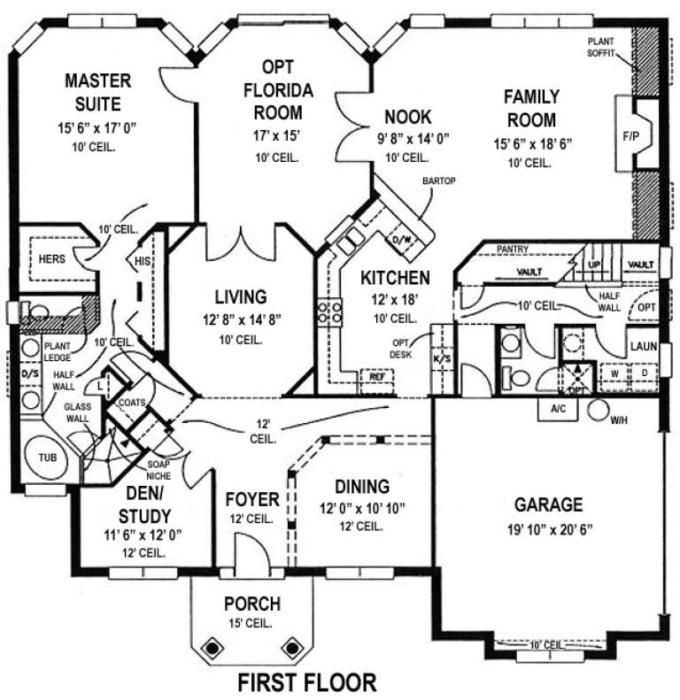 House Plan House Plan #14051 Drawing 1