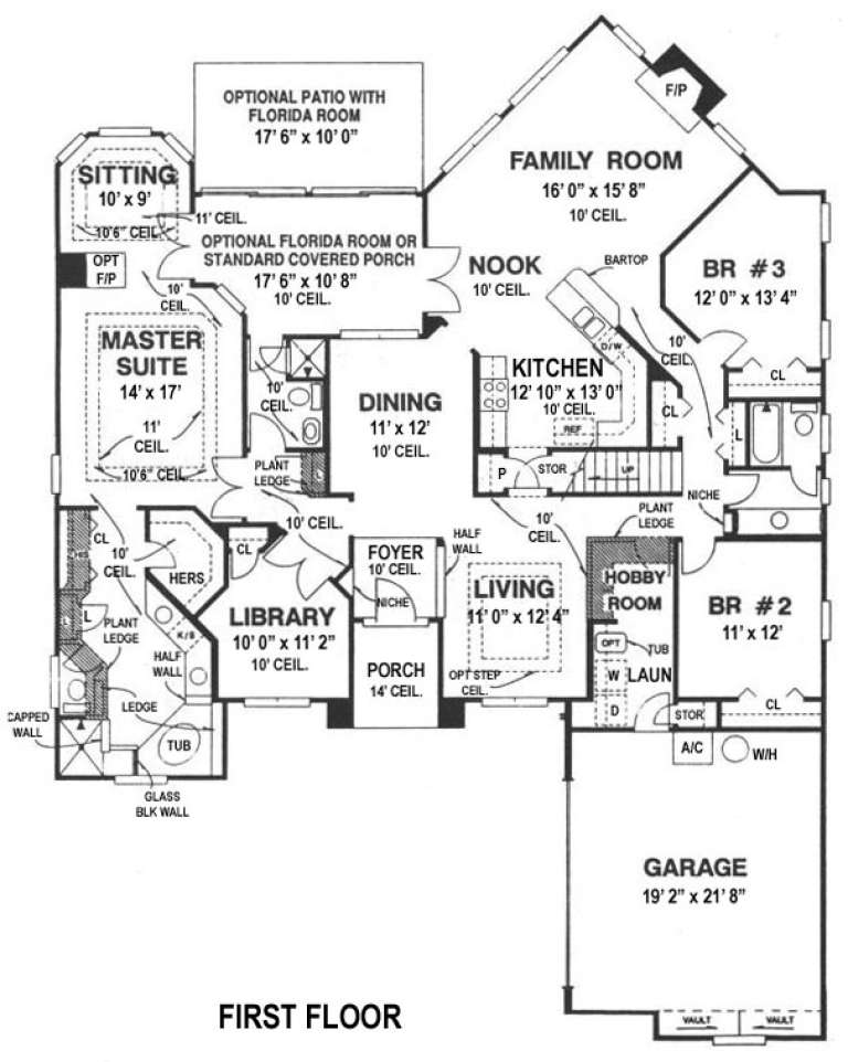 House Plan House Plan #14054 Drawing 1