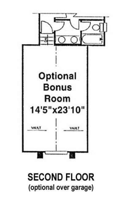 Floorplan 2 Optional for House Plan #4766-00080