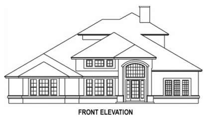 Mediterranean House Plan #4766-00081 Elevation Photo