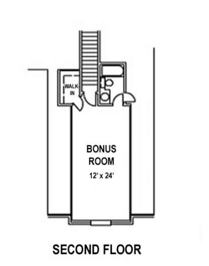 Floorplan 2 for House Plan #4766-00087
