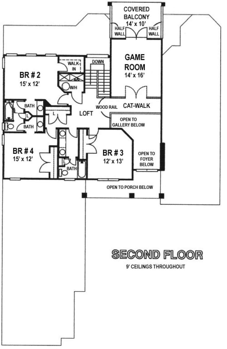 House Plan House Plan #14063 Drawing 2