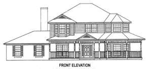 Country House Plan #4766-00089 Elevation Photo