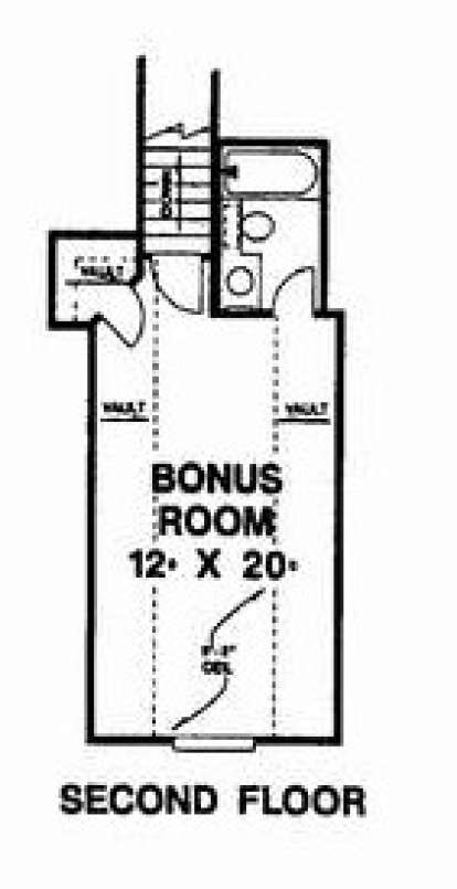 Floorplan 2 for House Plan #4766-00094