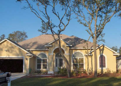 Florida House Plan #4766-00095 Elevation Photo