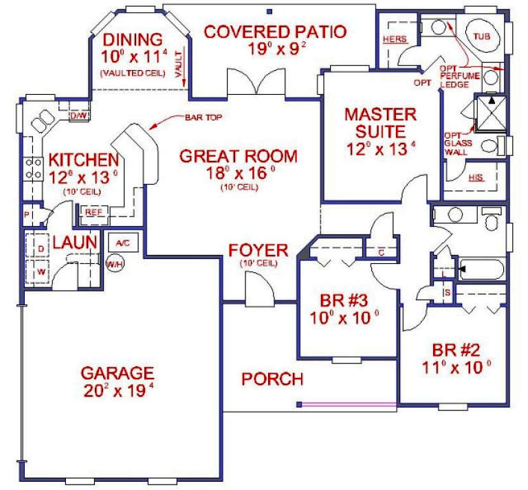 House Plan House Plan #14075 Drawing 1