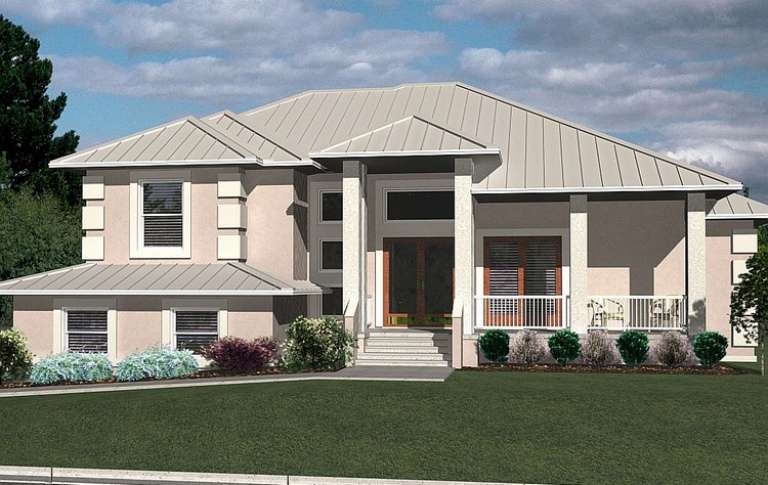 Florida House Plan #4766-00101 Elevation Photo
