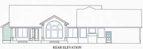 Ranch House Plan #4766-00104 Elevation Photo