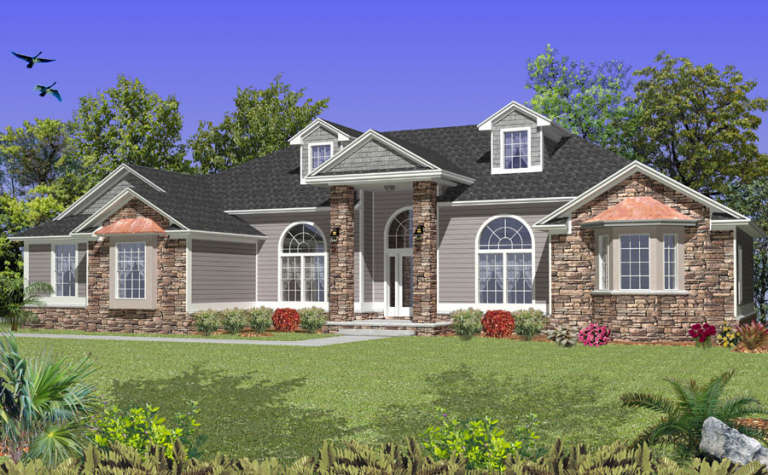 Ranch House Plan #4766-00104 Additional Photo