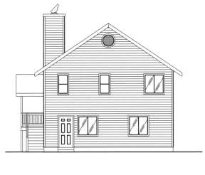 Vacation House Plan #039-00149 Elevation Photo