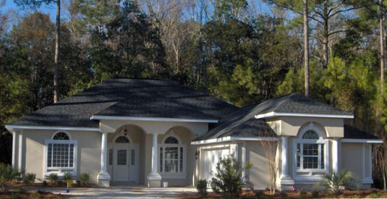 Florida House Plan #4766-00105 Elevation Photo