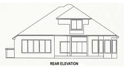 Florida House Plan #4766-00106 Elevation Photo