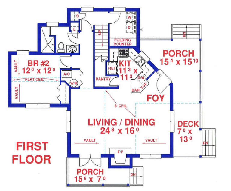 House Plan House Plan #14082 Drawing 1