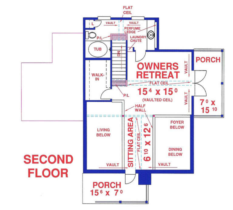 House Plan House Plan #14082 Drawing 2