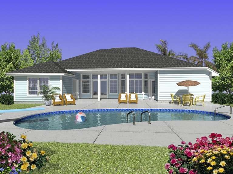 Mediterranean House Plan #4766-00108 Elevation Photo
