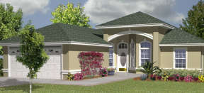 Mediterranean House Plan #4766-00112 Elevation Photo