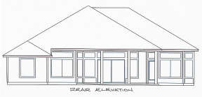 Ranch House Plan #4766-00122 Elevation Photo