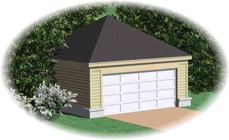 Traditional House Plan #053-02872 Elevation Photo