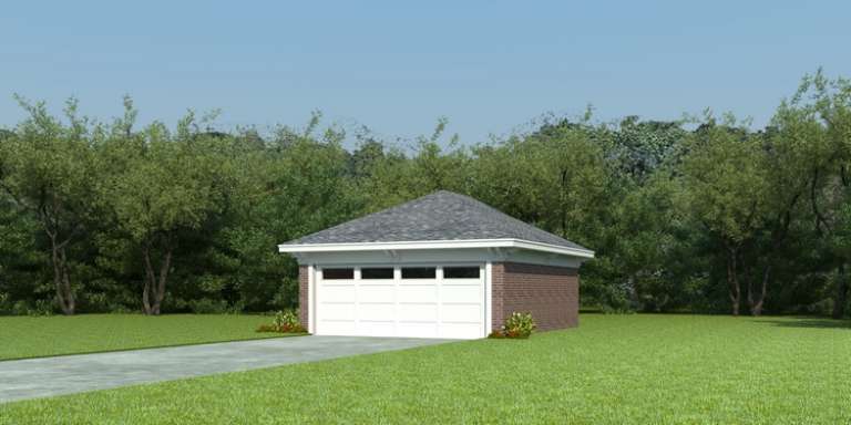 Traditional House Plan #053-02873 Elevation Photo
