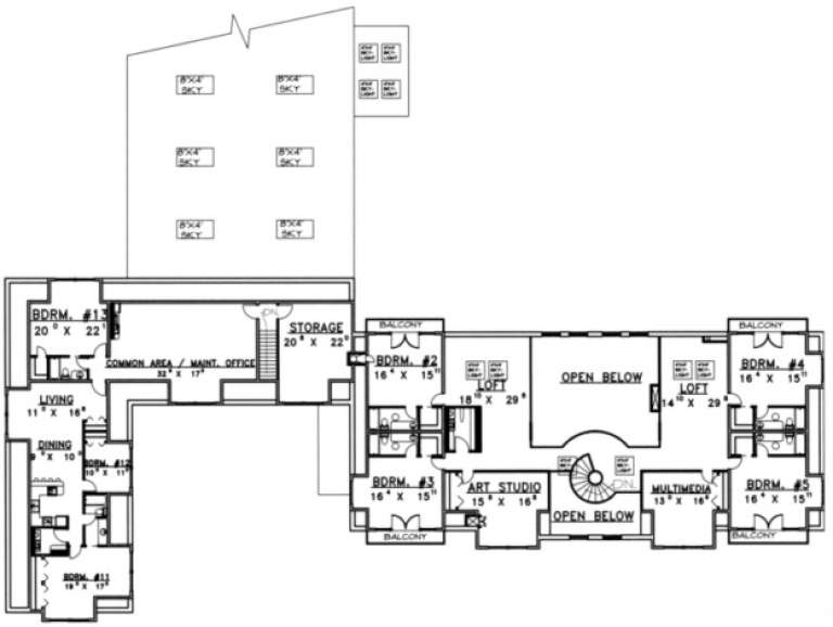 House Plan House Plan #1410 Drawing 4