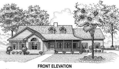 Southern House Plan #4766-00126 Additional Photo