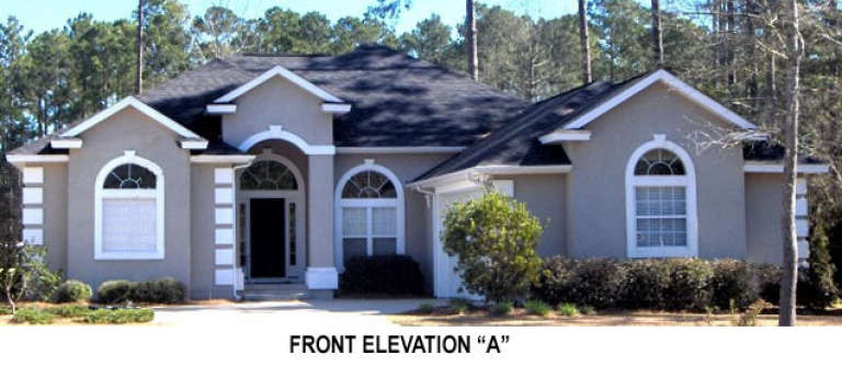 Florida House Plan #4766-00131 Elevation Photo