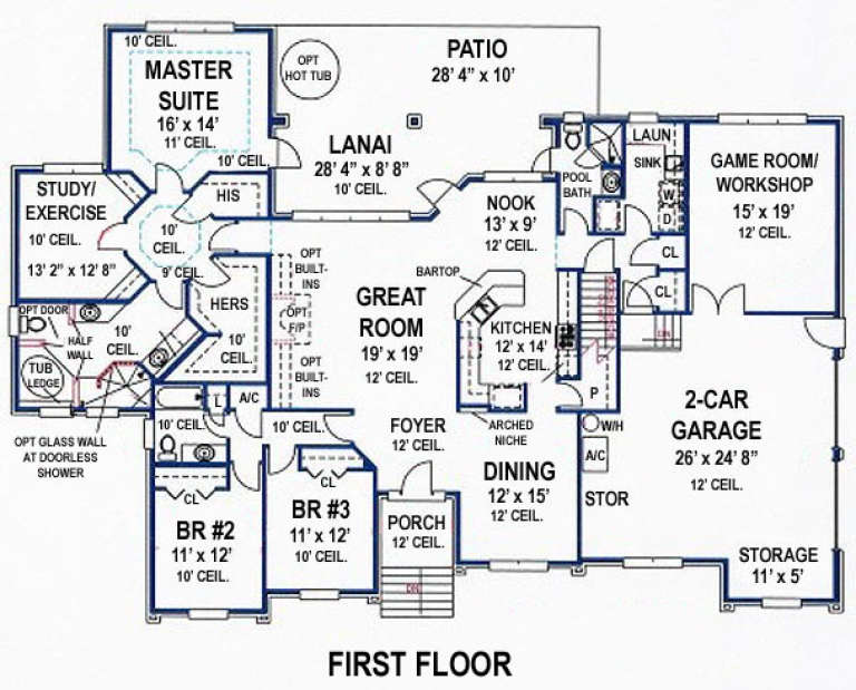 House Plan House Plan #14112 Drawing 1