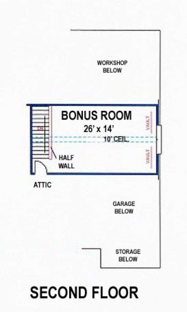House Plan House Plan #14112 Drawing 2