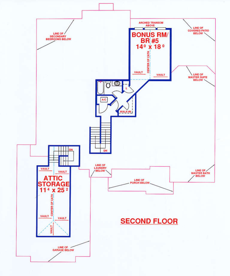 House Plan House Plan #14113 Drawing 2