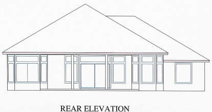 Florida House Plan #4766-00137 Elevation Photo