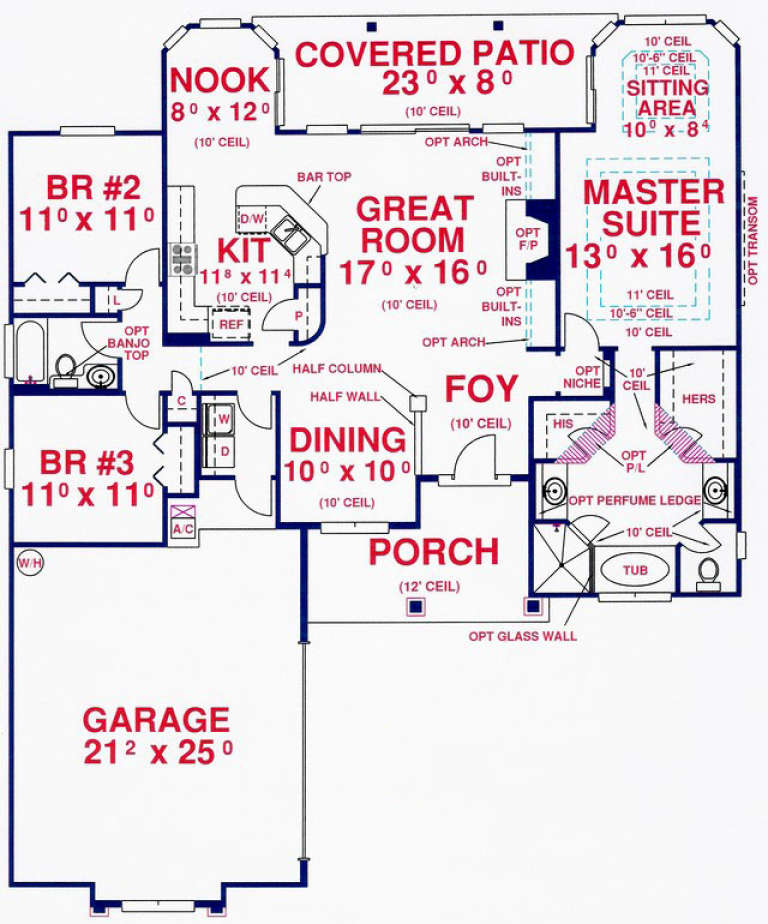 House Plan House Plan #14114 Drawing 1