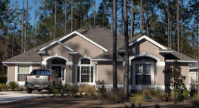 Ranch House Plan #4766-00138 Elevation Photo