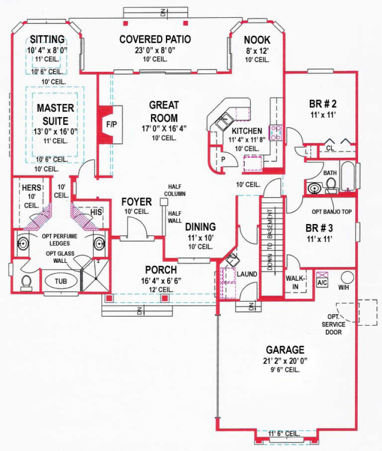House Plan House Plan #14116 Drawing 1