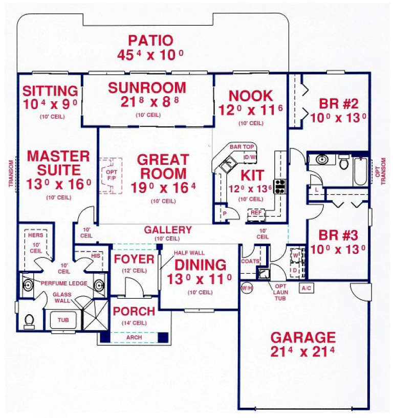 House Plan House Plan #14118 Drawing 1