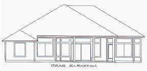 Ranch House Plan #4766-00143 Elevation Photo