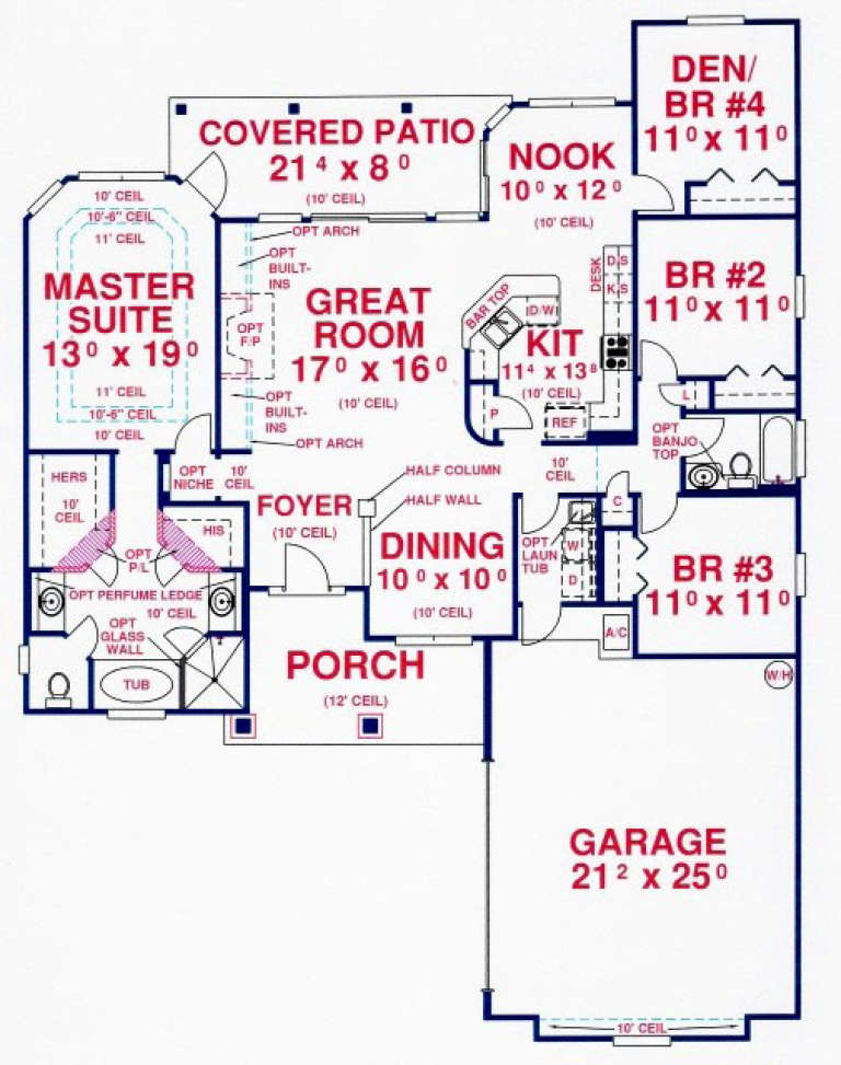 House Plan House Plan #14120 Drawing 1